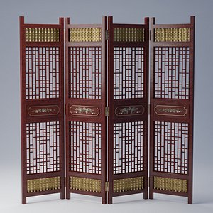 3D wood partition