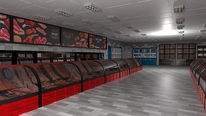 Butcher Shop 3D model