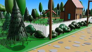 Natural Exteriors model