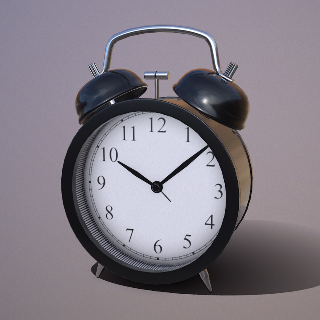 3D model Alarm clock TurboSquid 2128687