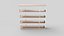 Wall Mounted Storage Shelves Lowpoly