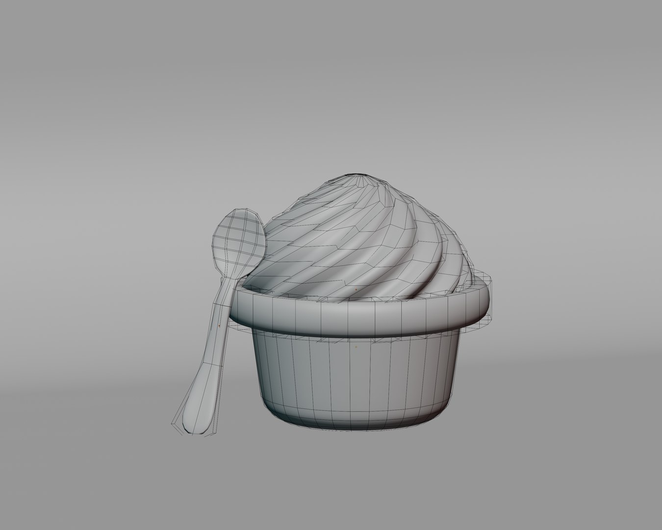 3D Cupcake with spoon https://p.turbosquid.com/ts-thumb/ZD/AG85he/Wa/cupcake11/jpg/1769795193/1920x1080/fit_q87/b70b6aacbed673539a12cb9ceeb542023c93b254/cupcake11.jpg