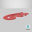 Kurvenlineal – 3D-Druckfertig – Modell A