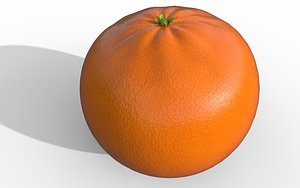 orange 3D model