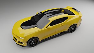 CHEVROLET CAMARO ZL1 YELLOW