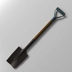 3d model spade
