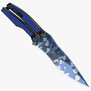 ButterflyKnife 01 p 3D model