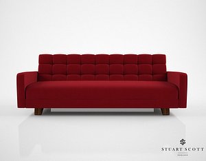 3D model stuart scott adoni sofa