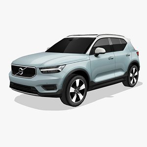 3D model Volvo XC40 2018
