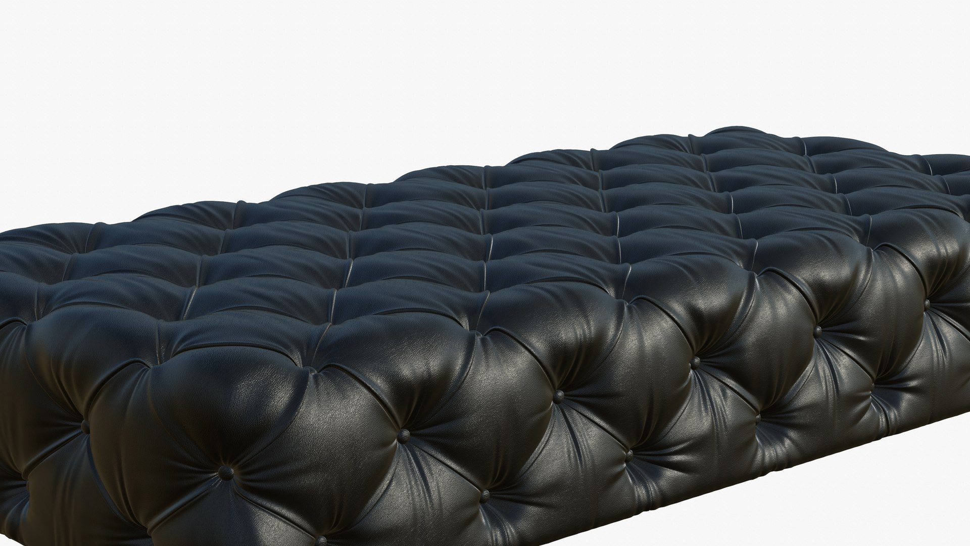 Chesterfield Leather Realistic Sofa 3D Model - TurboSquid 1934030