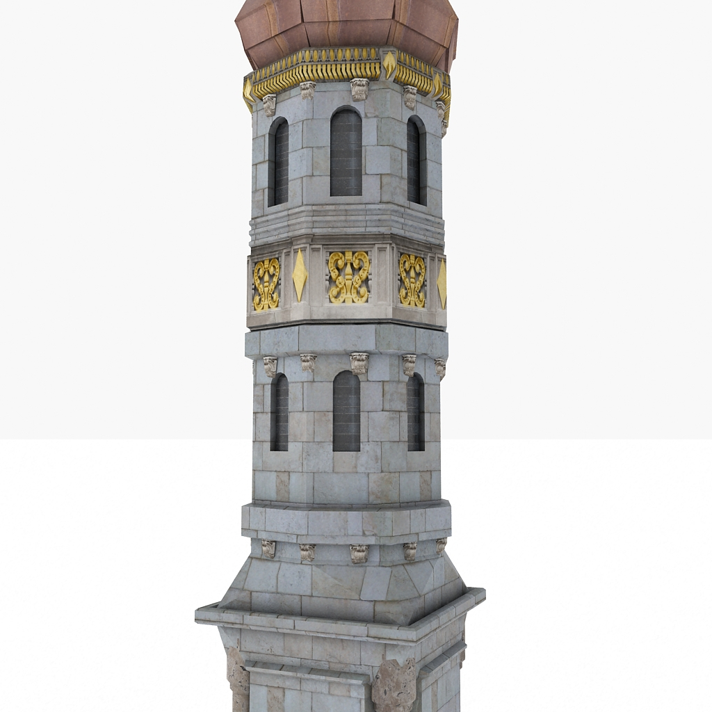 3d model of tower persia classic