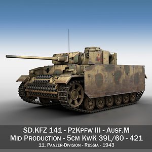 PzKpfw III - Panzer 3 - Ausf.M - 421