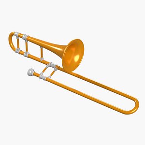 3D Trombone 3D model