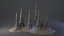 Realistic Cave Stalagmites Bundle
