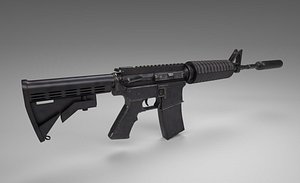 3D m4 m4a1