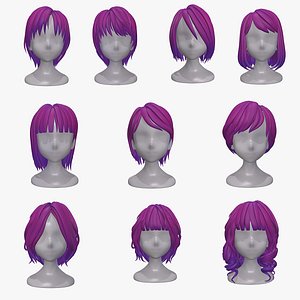 3D Hair2 model