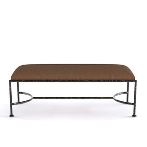 3D model Logan Style Bench