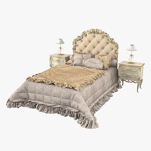 savio firmino bedroom set 3D model
