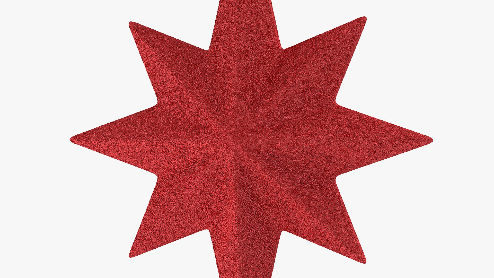 3d Holiday Red Star Christmas Model Turbosquid 1456856 9417