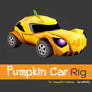 Pumpkin car