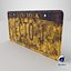 Ghostbusters License Plate Ecto-1 Yellow Old