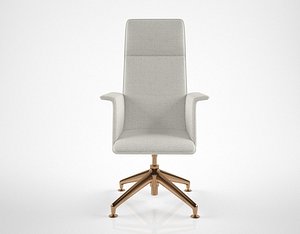 brunnet finasoft conference chair 3D