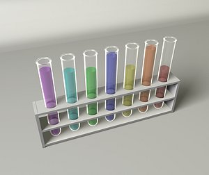 test tubes c4d
