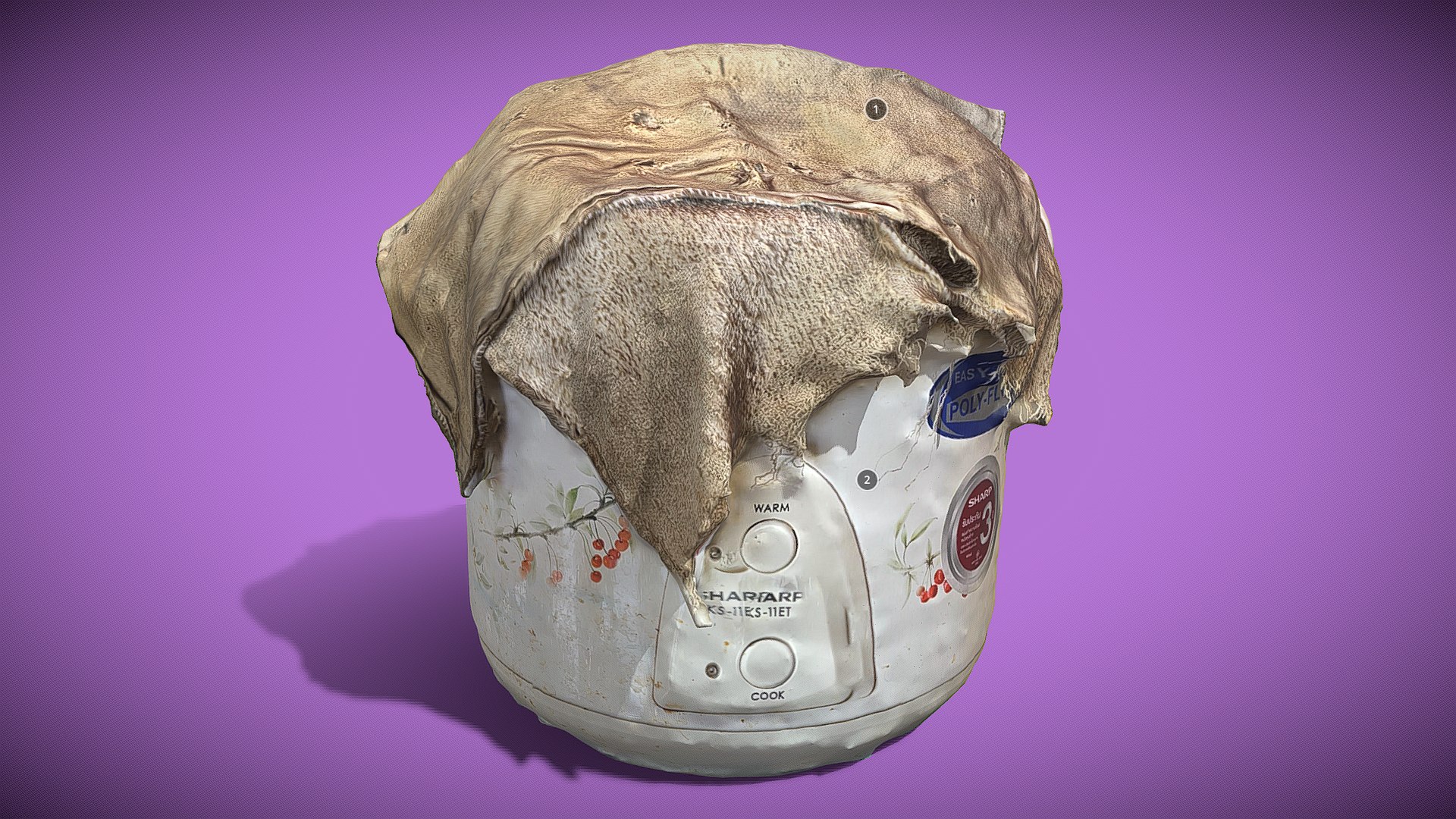 3D Rice Cooker - TurboSquid 2124073