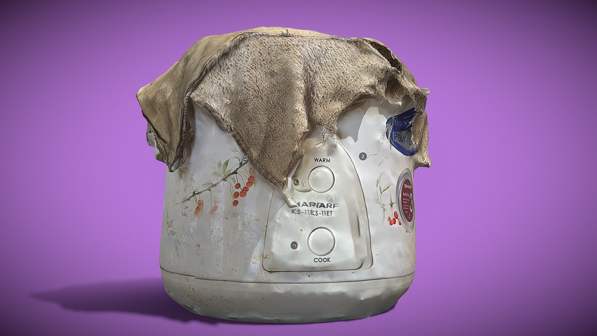 3D Rice Cooker - TurboSquid 2124073