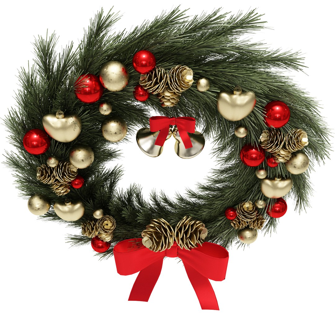 christmas wreath model https://p.turbosquid.com/ts-thumb/ZE/PTka77/AxUTysfH/4/jpg/1571135732/1920x1080/fit_q87/b9ac7d258e024e6e4ca8f4cc983763fa1292177f/4.jpg