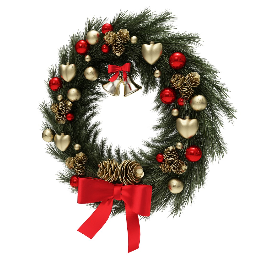 christmas wreath model https://p.turbosquid.com/ts-thumb/ZE/PTka77/U5NGJlfy/2/jpg/1571135681/1920x1080/fit_q87/24c7b0448ebd2fd98f4b23c6f41e55533e5f3c06/2.jpg