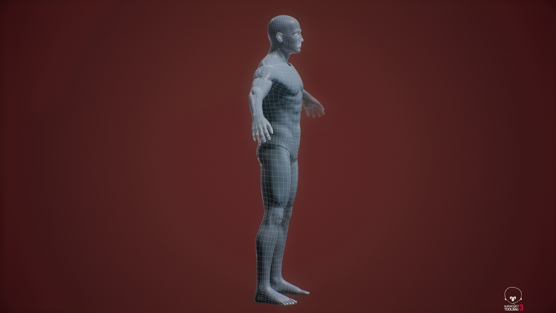 3D Male Body - TurboSquid 1689373