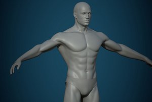 Base mesh male body