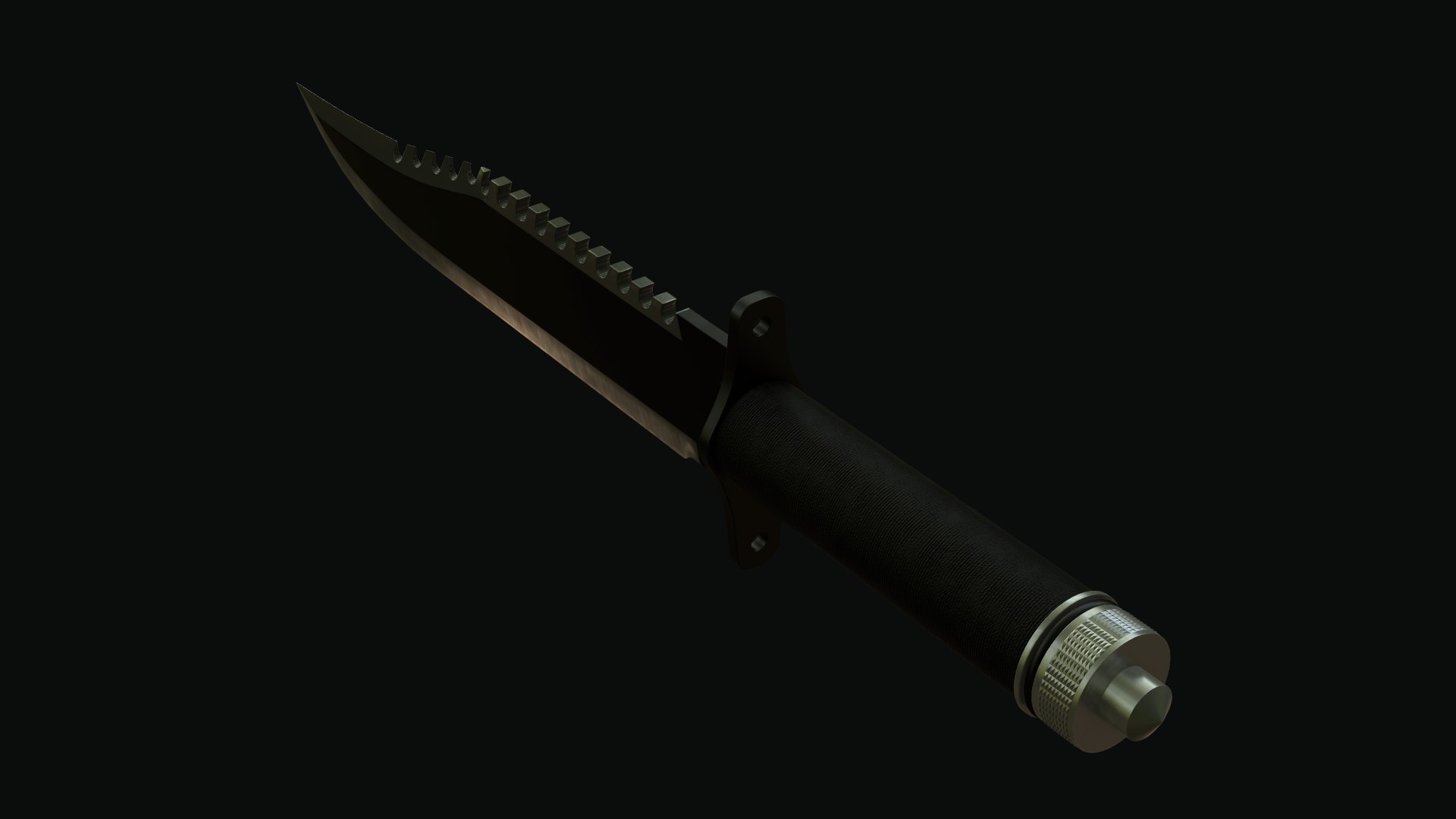 Rambo Knife Fbx