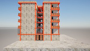 Modern Multi Story Apartment Complex