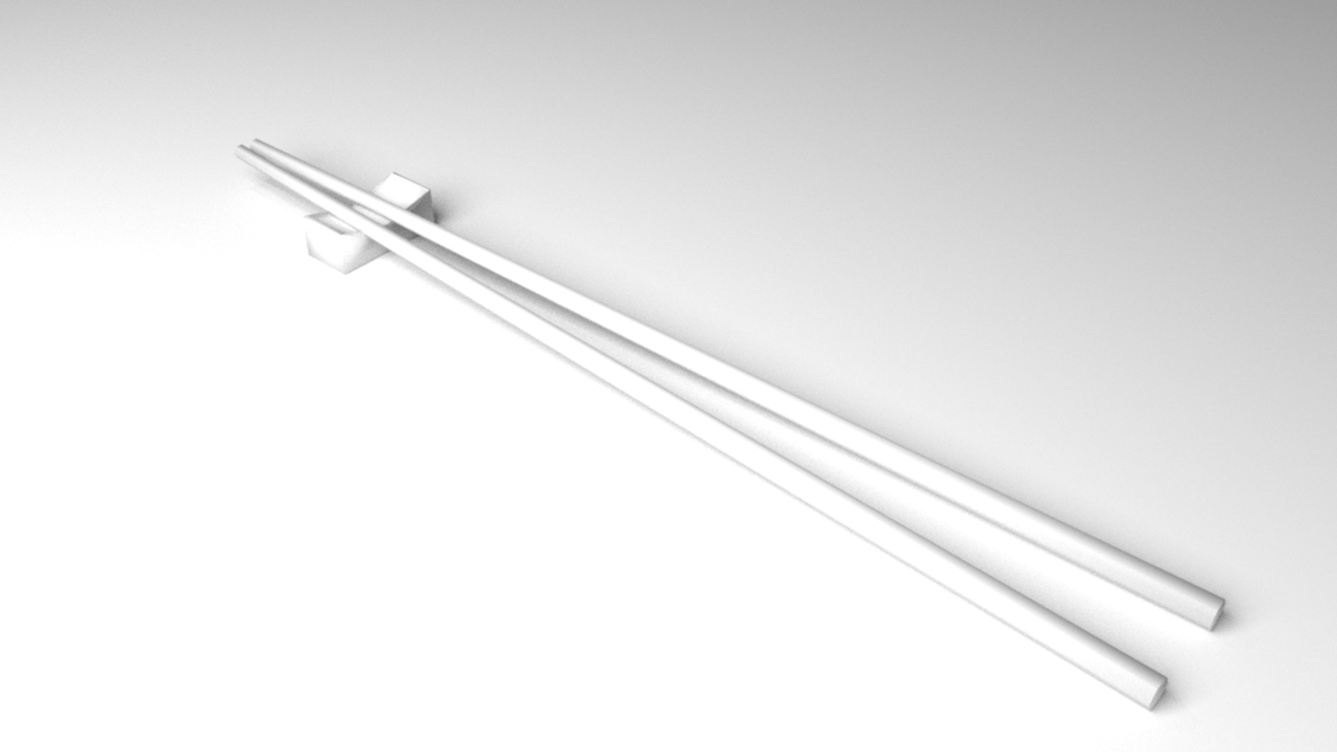 Chopstick 3D Model TurboSquid 1459026