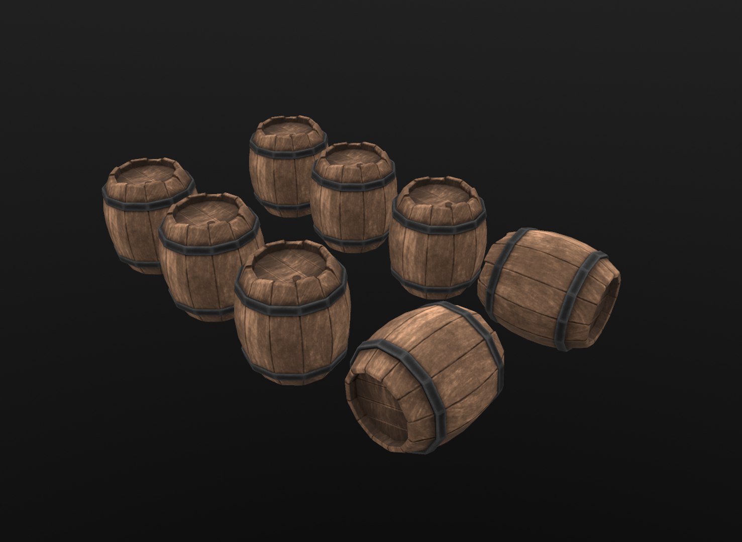 barrel stylized 3D model https://p.turbosquid.com/ts-thumb/ZE/bfs8iK/26mCM64C/00/png/1570605532/1920x1080/fit_q87/a7ceaf686e81e0f539252365613fd91e9387aa1c/00.jpg