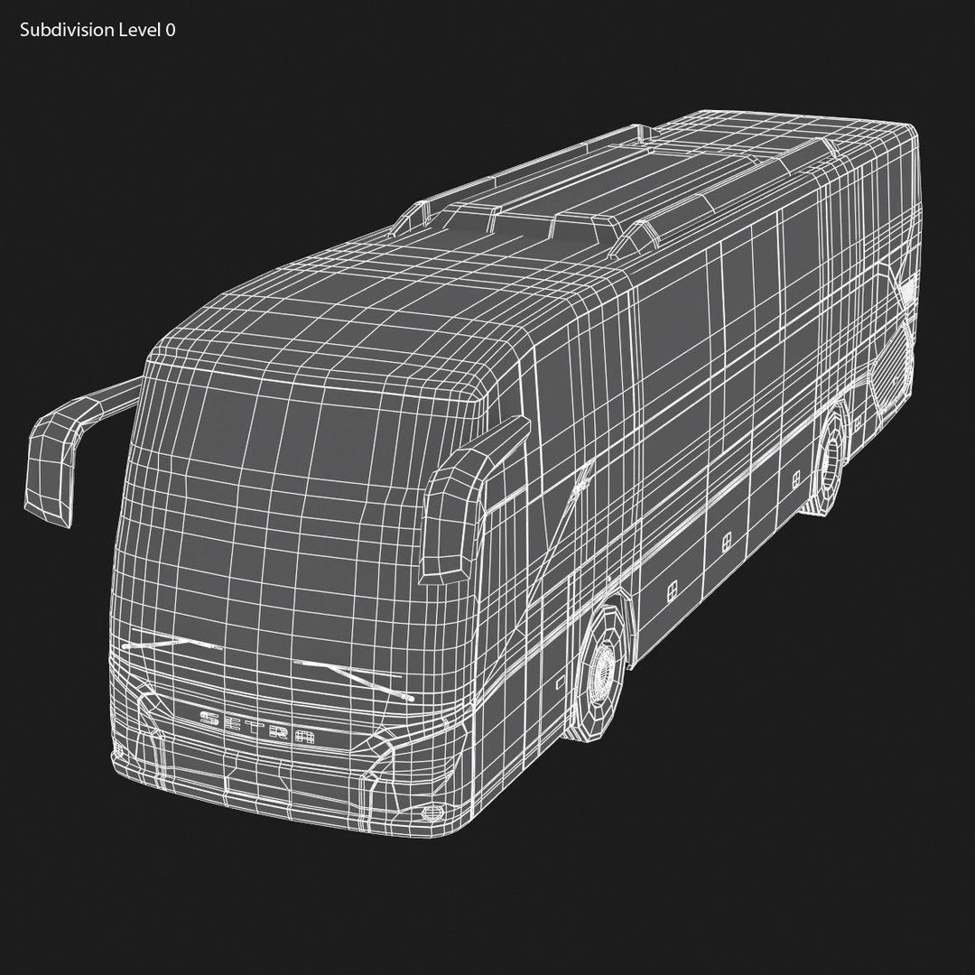 setra s 515 3d model