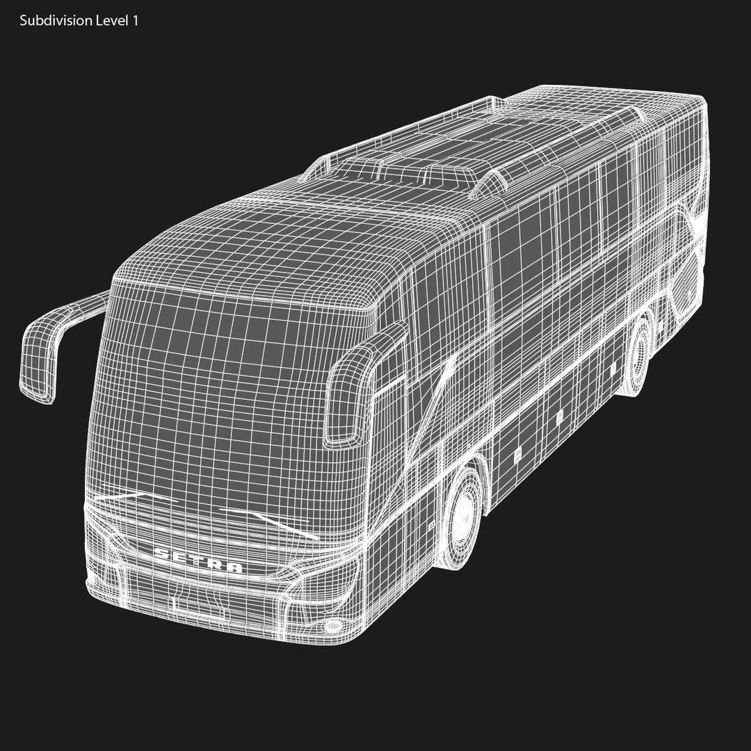 setra s 515 3d model