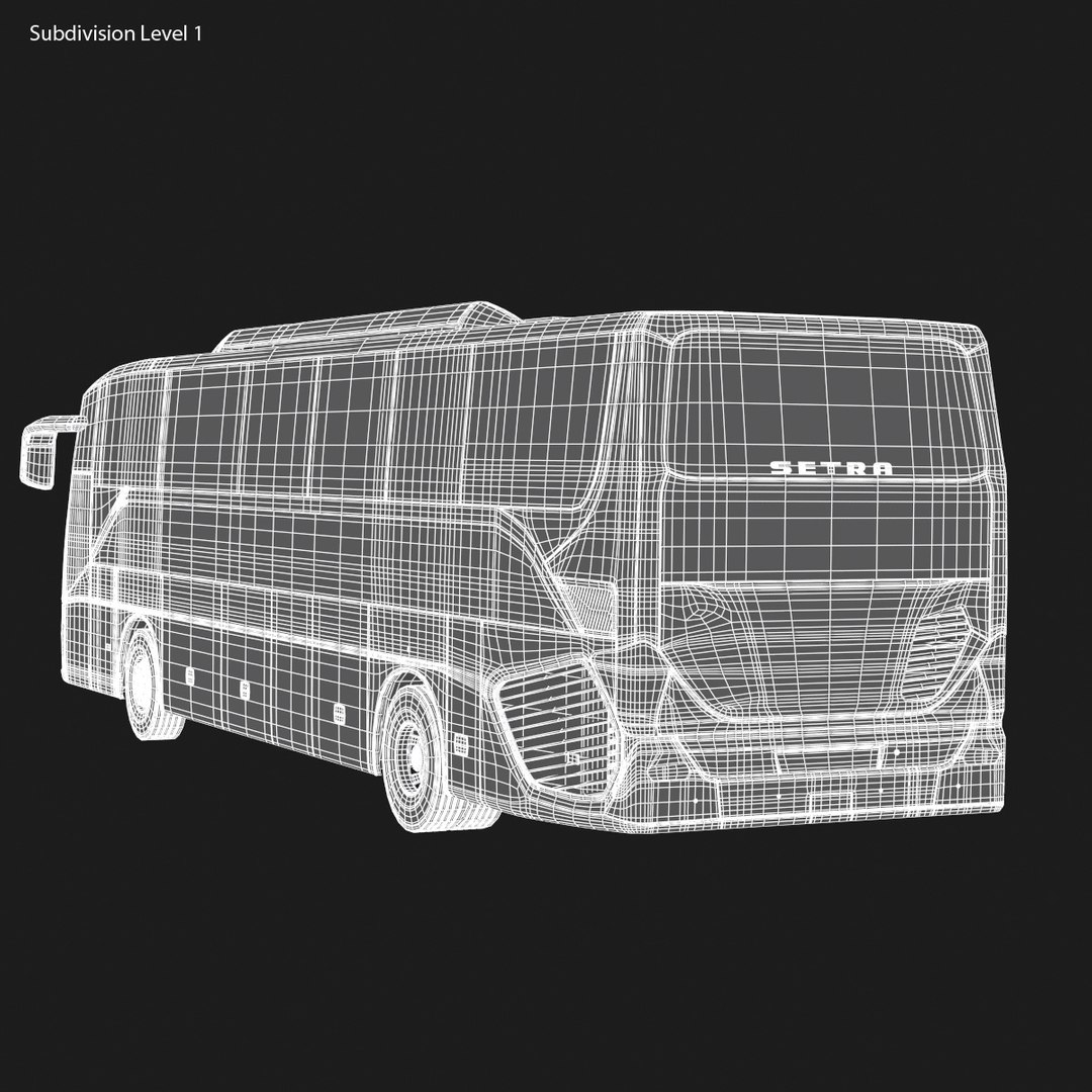 setra s 515 3d model