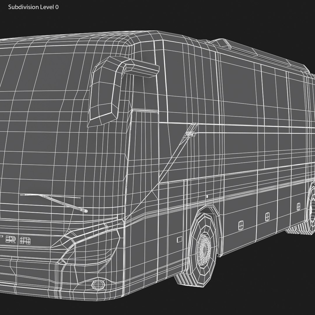 setra s 515 3d model