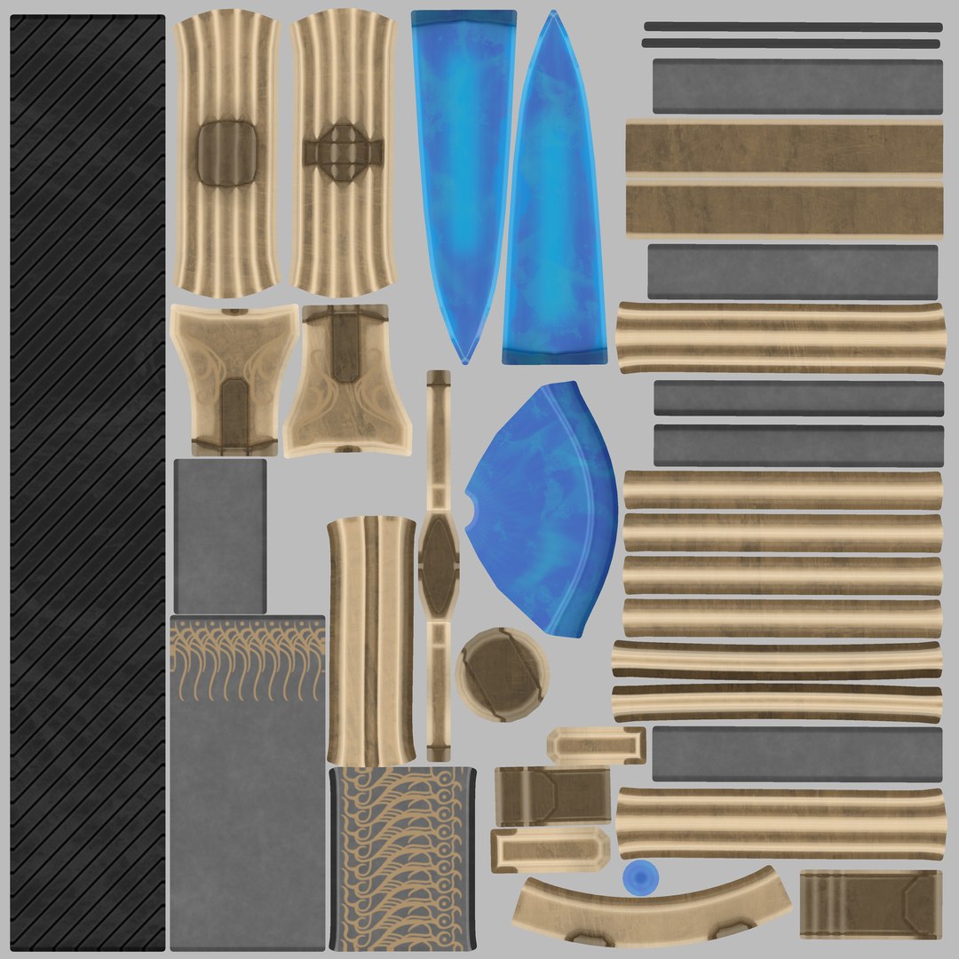3D Frostbite Spear Model - TurboSquid 2421428