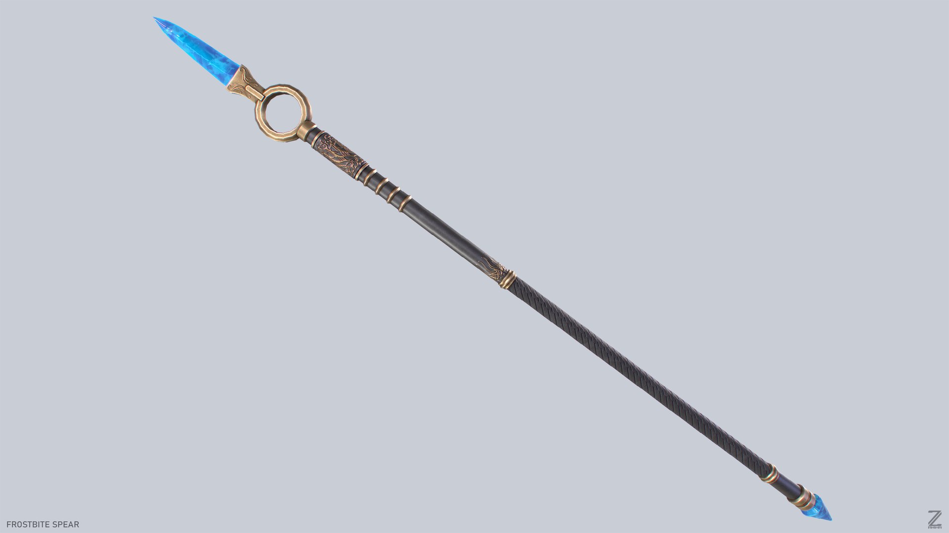 3D Frostbite Spear Model - TurboSquid 2421428