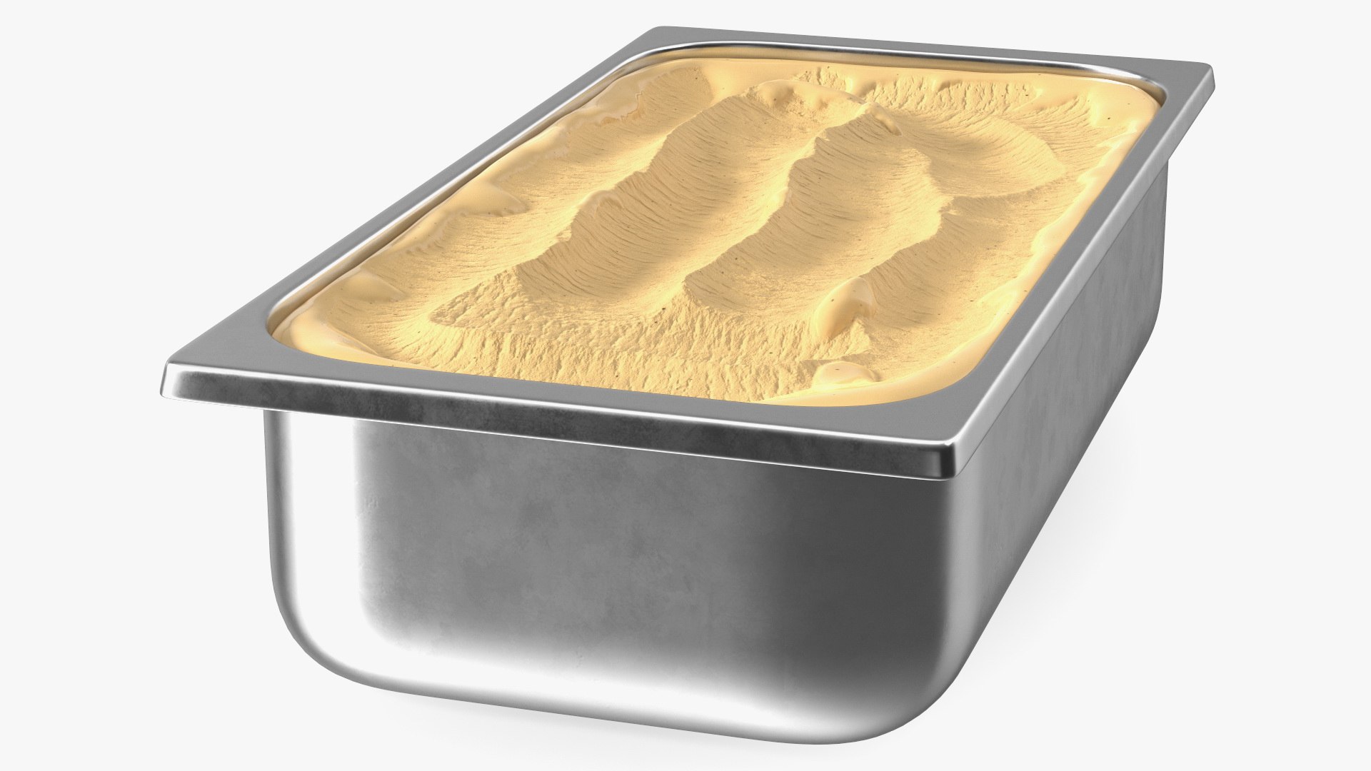 3D Caramel Ice Cream Tray - TurboSquid 1816814