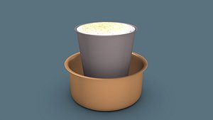 Filter coffee 3D model