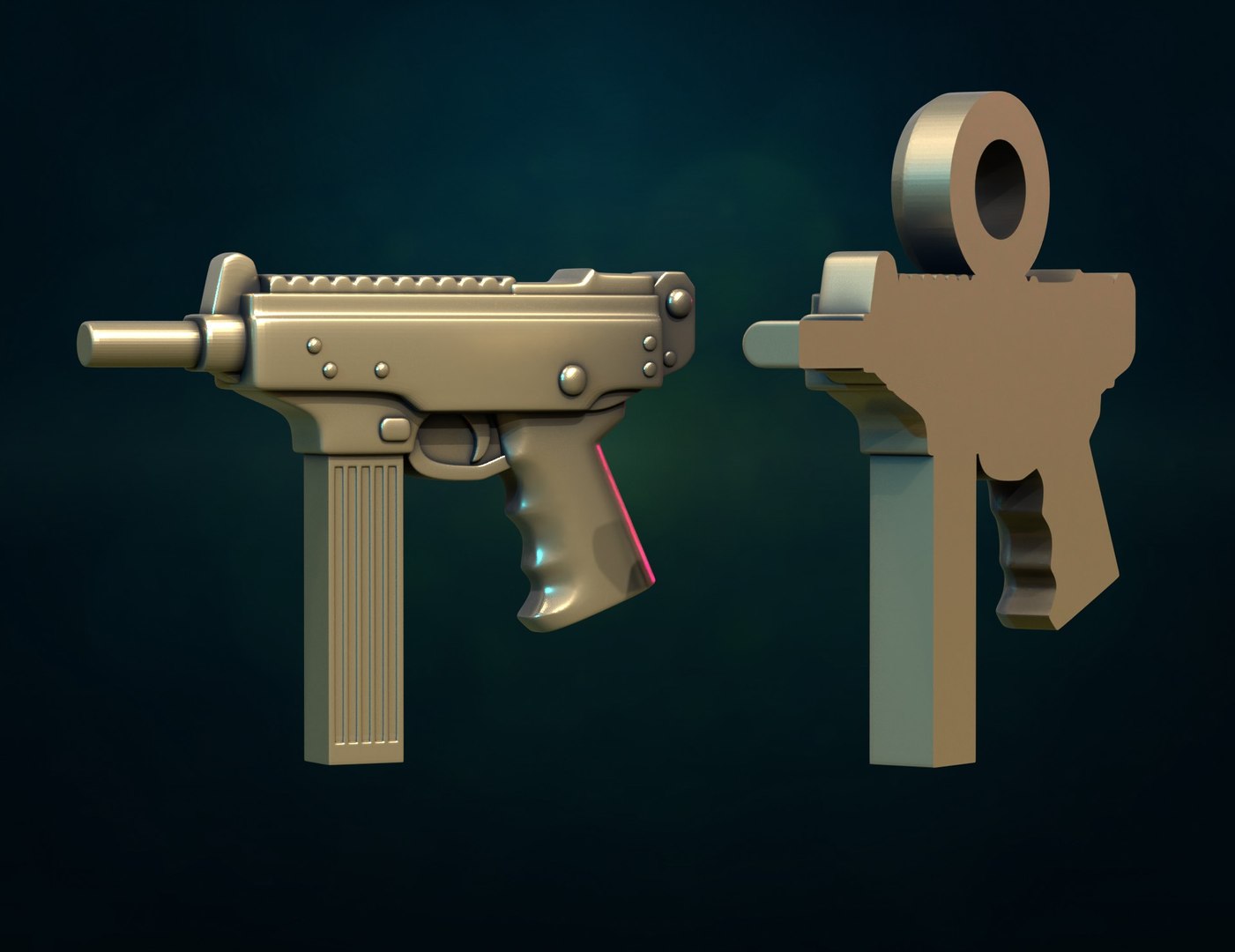 3D Gun II and pendant model https://p.turbosquid.com/ts-thumb/ZE/tnKx6j/FS/gun_ii05/jpg/1749836128/1920x1080/fit_q87/446d9b5e4649dac27303eec07879f9c4b9a1aa9c/gun_ii05.jpg