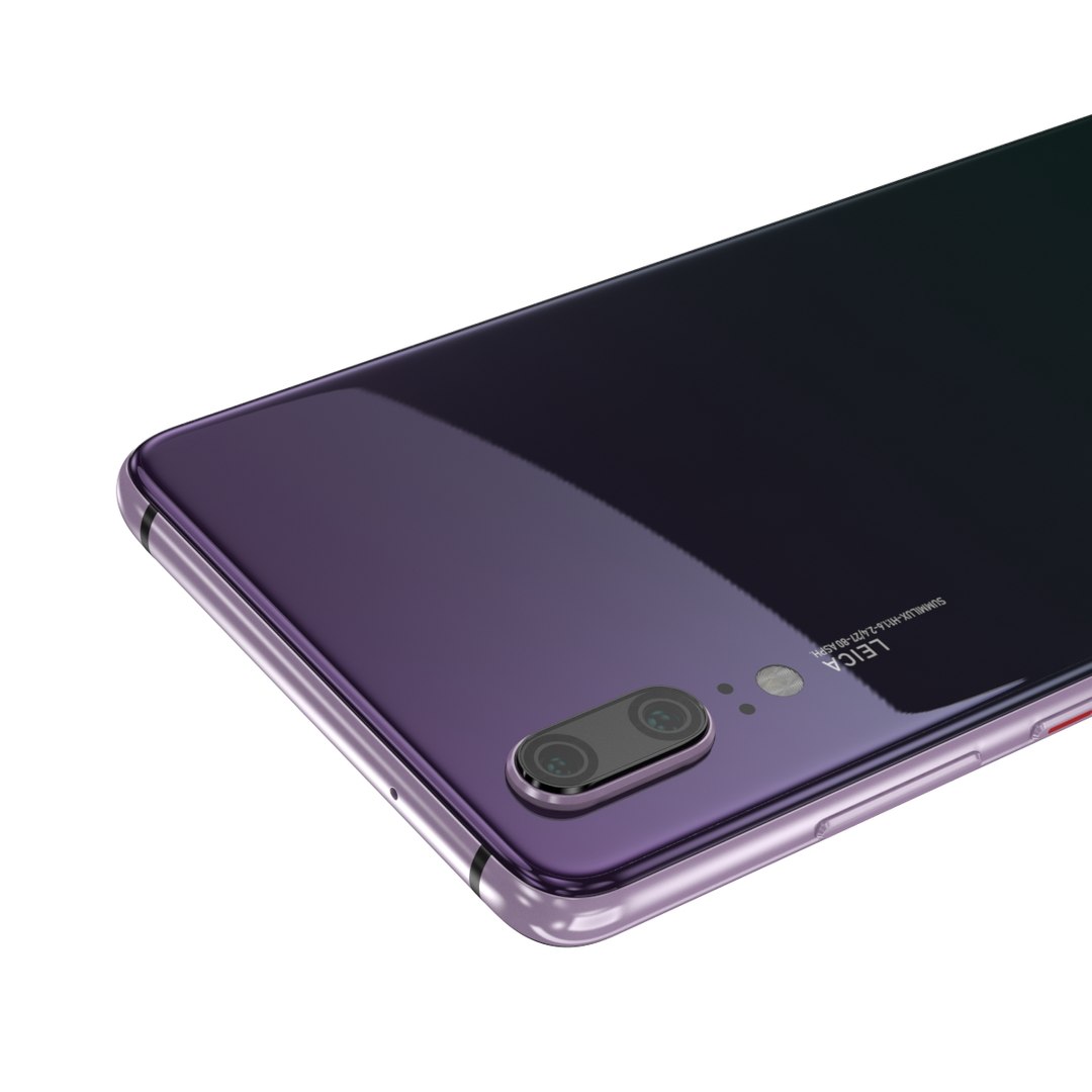 Huawei p20 20 3D model - TurboSquid 1279915