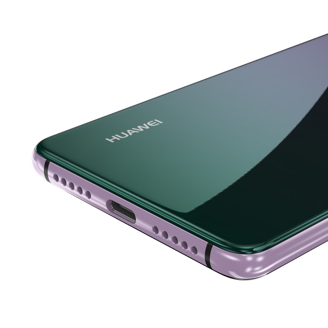 Huawei p20 20 3D model - TurboSquid 1279915