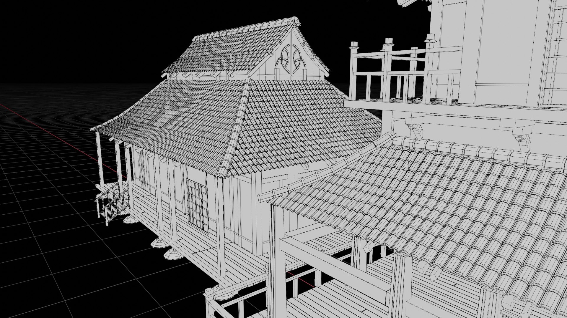 Japanese Modular Buildings With 4k Textures 3D - TurboSquid 1992341