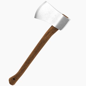 3D wooden Axe PBR